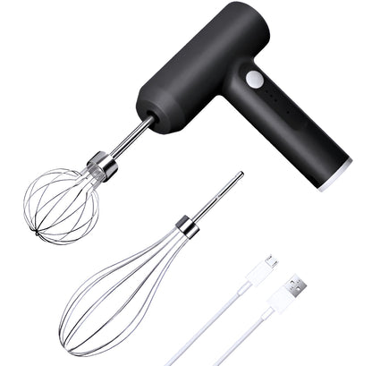 Portable Electric Food Mixer - Black