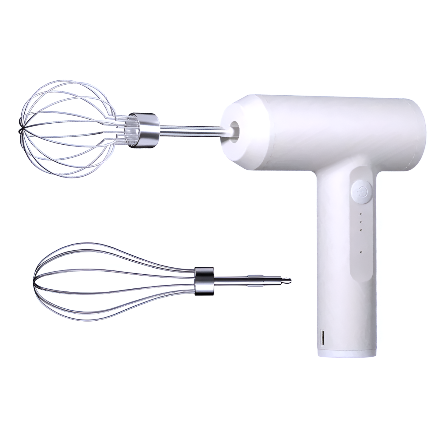 Portable Electric Food Mixer - White